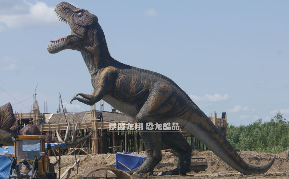恐龙雕塑制作工厂