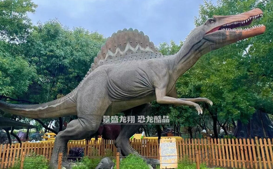 制作大型侏罗纪棘龙模型