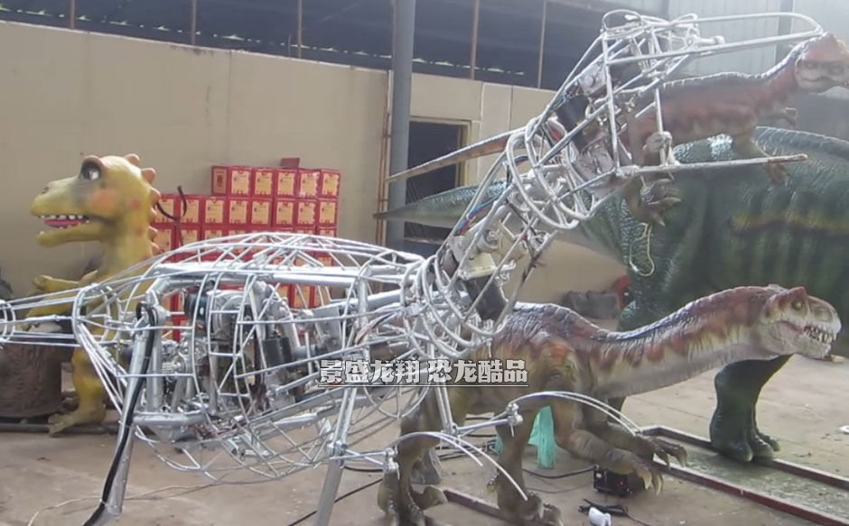 仿真机器恐龙模型