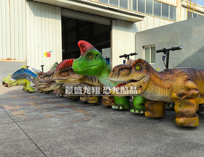 10个卖座的儿童恐龙电动车(骑乘类产品)